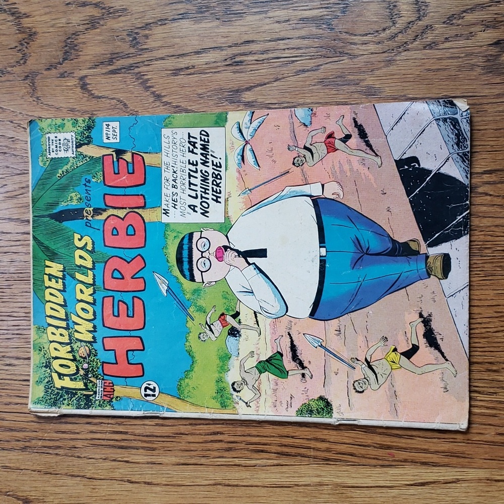 Vintage 60s Herbie No. 114 American Comics Group Comic Book